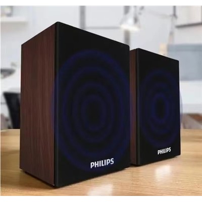 飞利浦/PHILIPS SPA20 木制音箱 电脑音箱